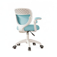 Rolling Student Chair Breathable Backrest Armless Roller Seat Support