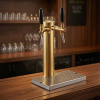 Stainless Steel Beer Tap Column Lever-Style Keg Beer Column Reflective