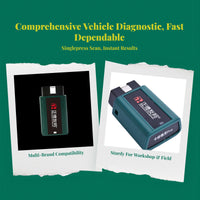 Vehicle LCD Fault Code Reader
