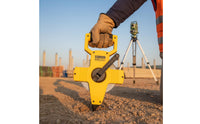 Wear-Resistant Exposed Reel Fiberglass Measuring Tape Non-Stretch Fiberglass Tape Measure High Strength Ergonomic Handle for Surveyors