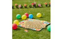 Paper Hula Skirt Layered Hula Skirt with Elastic Waistband Decorative for Luau
