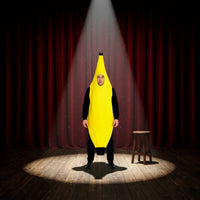 Banana Costume Bright Bright Yellow Fruit Tunic Costume   Outfit for Halloween