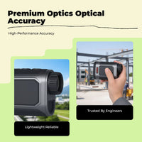 10x42 rangefinder binoculars measure distance.