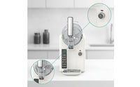 Countertop Slushie Machine Multifunction Slush Machine Fast-Freezing Slushy Maker Compact for Home Hosts, Small Business Owners, Kitchen, Cafe