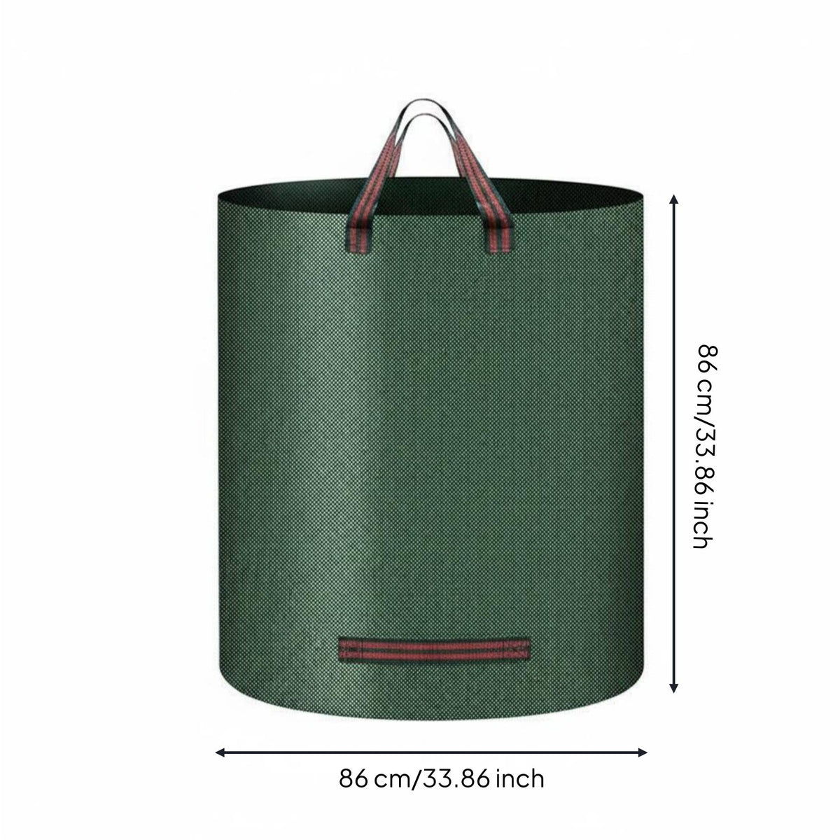 Heavy Duty Leaf Bag Self Standing Reusable Yard Waste Bag Reinforced Handles Heavy Duty Leaf Tote for Gardeners, Landscaping