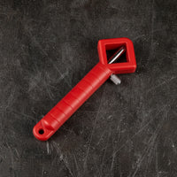 Stamp Holder with Firm Hold Handle Non-Slip Metal Punch Stamp Holder for Craftsmen, Machinists, Bench Work, Workshop
