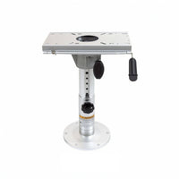 Boat Seat Pedestal Base Heavy-Duty Boat Seat Base Mount Wobble Hardware for Boaters, Fishing Boats