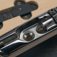 4 Pieces Single String Bass Bridge Sturdy Duty Metal Construction Individual Bass Bridge Saddle Musical Instrument Part