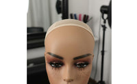 Mannequin Head with Shoulders Stable Tabletop Base Cosplay Hairpiece Mannequin Lightweight Design Hairpiece Display Head for Shop Window