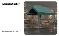 Commercial Market Tent Windproof Outdoor Event Canopy Protection Outdoor Vehicle Shelter for Car Owners, Homeowners, Parking Lot, Driveway, Garden