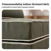 Tofu Block Sofa Nordic Design Interchangeable Seating Reconfigurable Scuffwithstandant for Hosts, Homeowners, Lounge Area