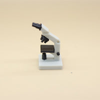 Dollhouse娃娃屋仿真双目显微镜ob11科学实验室场景配件微缩模型