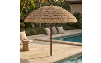 Parasol Round Thatched Parasol Upright Outdoor Shade