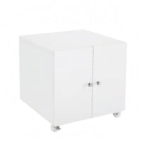 Mobile Cabinet Base Casters Double Door Cabinet Slim