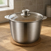 Lard Pot Side Handles Kitchen Holder Easy to Clean