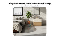 Stackable Block End Table Modern Design Interchangeable Drawer Box Space-Saving Versatile Use for Apartment Dwellers