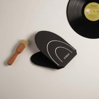 2 Pieces LP Disc Protector Soft Velvet Silky Velvet Interior Vinyl Handling