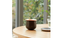 Copper Cup with Hammered Exterior Vintage Copper Tea Cup Low-Profile Drinkware for Collectors