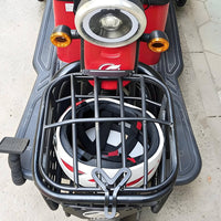 Electric Tricycle Front Basket Heavy Duty Vehicle Accessory Easy Installation