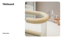 Tiered Vanity Rack Sturdy Multitiered Vanity Shelf Rustresistant for Dressing Table