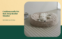 Ultra-Soft Plush Dog Bed
Calming, Non-Slip, Easy to Clean