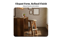 Double-Rail Counter Seat Original Design Bar Chair Easy to Clean for Homeowners