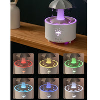 Two-in-onePurpose Rain Vapor Humidifier Aesthetic Vapor Rain Humidifier Decorative Aroma Vaporizer for Office Workers, Bedroom, Living Room