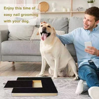 Wooden Cat and Dog Scratching Board with Sandpaper