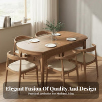 Expandableable Round Table Expandable Design Home Furniture Space-Saving Built-in Lazy Susan for Adults, Dining Room