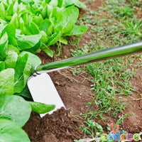 德国不锈钢除草锄头种菜种花松土多功能农用工具大全小型铲子园艺