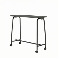 Mobile Training Desk Caster Wheels Rectangular Training Desk Full Rotation Casters Office Furniture for Classroom