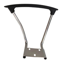 Chair Armrest Pad with Mounting Holes Fixed Office Chair Armrest Hardware Chrome Easy to Install for DIYers