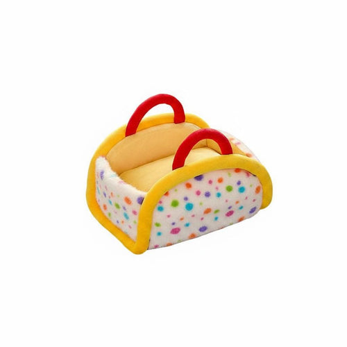Semi Enclosed Pet Bed Year-Round Portable Pet Bed Warm for Car, Small Dogs