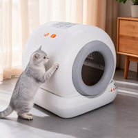 Fully Enclosed Automatic Litter Box App Control Smart Cat Litter Box Anti-Leakage for Home, Apartments