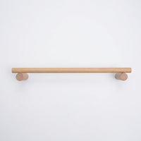 Bedroom Solid Racks, Beech Garment Organizer for Home, Nordic Wall Mount with Storage, Flexible or Adhesive Installation