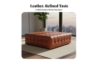 Black Tufted Cube Stool Minimalist Design Ottoman Square Shape Multi-Functional for Homeowners, Renters, Walk-in Closet, Bedroom