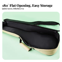 Ukulele Backpack Thick Padding Padded Ukulele Backpack 4-String Guitar Bag Adjustable Straps Musical Instrument Accessory