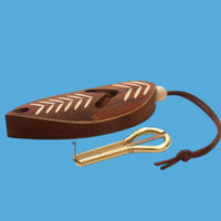 Jaw Harp with Beater Lightweight Jaw Harp Handcrafted Folk Instrument for Artists, Beginners, Casual Performance