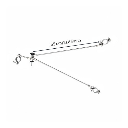 Wagon Connector Straight Rods Clamp Mount Connector Metal