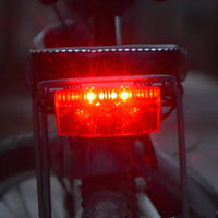 Cycle Rear Light Reflective Design for Road Cycling