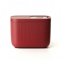 Rice Container with Sliding Lid Food-Grade Rice Keeper with Cup Clear for Pantry