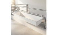 Livestock Trough Thickened Feed Trough Livestock Feeder Reinforced Hanging Feeder Molded for Farmers, Farm, Barn