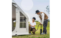 Waterproof Inflatable Camping Tent Spacious Inflatable Tent Sun Protection Easy Setup for Campers, Families, Family Trips, Outdoor Recreation