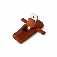 Wood Hand Plane Compact Manual Woodworking Plane Copper Insert for Workshop