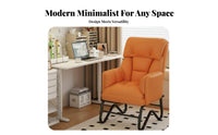 Transformable Office Lounger versatileUse Design Reclining Seat Extendable Footrest