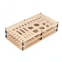 Multi-Slot Design Model Building Tool Stand Easy Reach Model Tool Rack Space-Saving Tweezer and Plier Stand Desktop Organizer for Hobbyists, Workbench