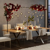 Birthday Party Arch Frame Easy to Decorate Table Rod Stand with Clamps