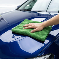 Thick Microfibre Towel and Car Drying Towel, Super-Fine Microfibre Cloth for Detailing, High Absorbency Non-Shedding Multi-Purpose Cleaning