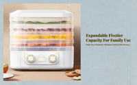 Portable Food Dehydrator, Efficient, Home Use