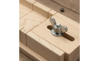 Wood Guide Box Visible Grain Slot Guide Box Simple Block Design